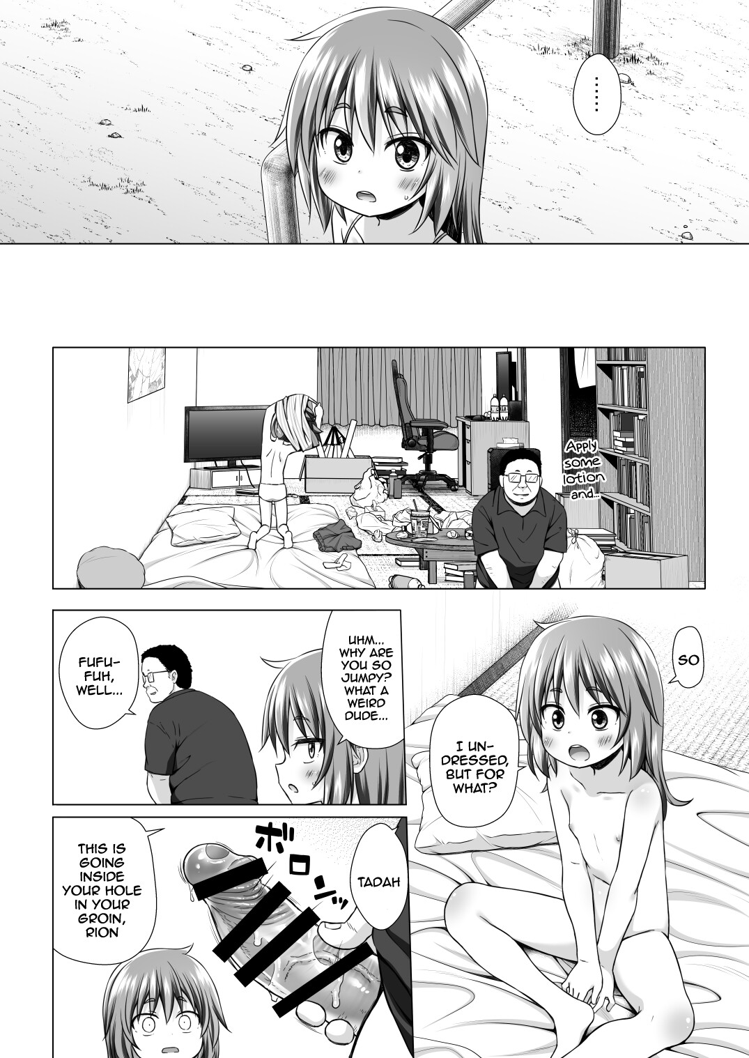 Hentai Manga Comic-Rion-chan The Girl Next Door-Read-11